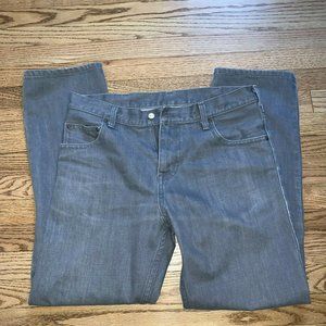 Carhartt Men's Slim Pant Trousers Jeans Gray